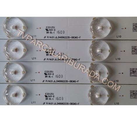 01.JL.D40062235-083AS-F, LSC400HN02-8, 40NO6-L-HPX1F1, SAMSUNG, Led Bar, Panel Ledleri