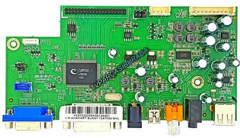 12AT050 V0.3, Y.M ANAKART SUNNY 12AT050 MNL, SN042DLD12AT , LC420DUJ-SGE1 , Main Board