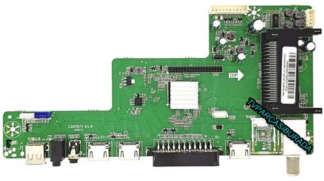 12AT071 V1.0, Y.M ANAKART TT 12AT071 DVB-S2 MNL, Sunny 32LD12AT071-S2, Main Board, HV320WHB-N80