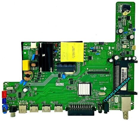 Axen AX028LD012-S2 Main Board , 16AT012 V1.0, Y.M ANAKART 16AT012 V1.0 32 28” , ST2751A01-8