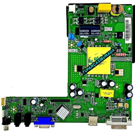 Axen AX32DAB3037/1032 Main Board , 16AT030TTV1.0 , Y.M ANAKART 16AT030TTV1.0 MNL , LSC320AN09-H03