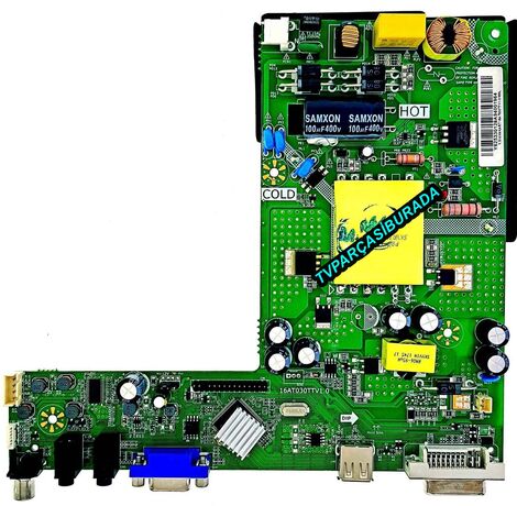 Axen AXDAB3037/1032 Main Board , 16AT030TTV1.0 , Y.M ANAKART 16AT030TTV1.0 MNL , LC320DXY-SKA7