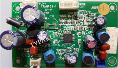 17AMP03-1, 20218571, Vestel Milenium32’’, SES KARTI, AUDIO BOARD, LTA320W2-L14