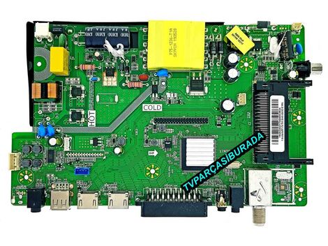 17AT010V1.0 , Y.M ANAKART 17AT010 40''-43 S2 V1.0 MNL , Y625330186A940 , Woon WN40DLK010/0202 Main Board , LSC400HN02-804