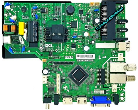 Onvo OV32100 Main Board , TP.MS3663S.PB805 , 17B5-S991-SC2813WA , CT3151A07-4 D00