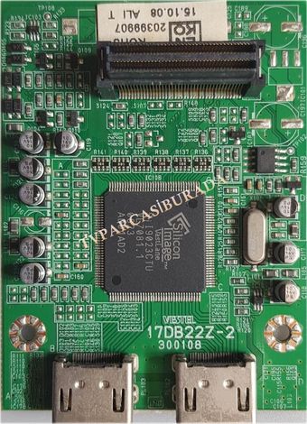 17DB22Z-2, 20399907, Vestel DELUXE 42825, Main Board, Ana Kart, LC420WXN-SAB1