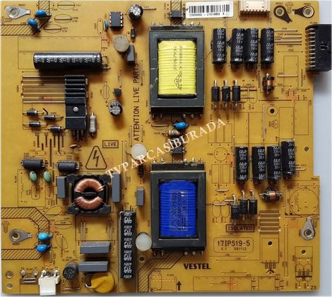 17IPS19-5, 23090002, Regal LE99F5241S, Power Board, Besleme, V39HJ1-LE1