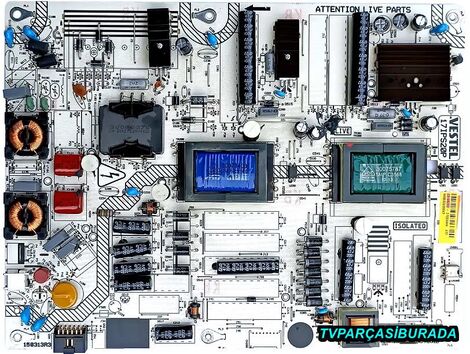 17IPS20P, 23106230, 23132849, 150313R3, PHILIPS 39PFL3008K/12, Power Board, Besleme, VES390UNDC-01