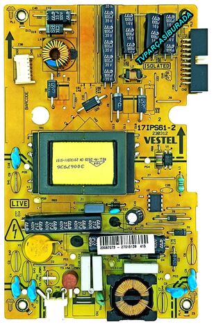 Seg LE24SAT11SFKD Power Board , 17IPS61-2 , 23067073 , TC236FG-E2