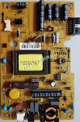 17IPS61-3, 23199518, Medion 20078 DE-S, Power Board, Besleme, VES236WNEC-01