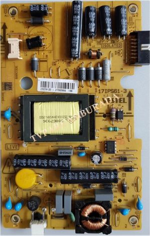 17IPS61-3, 23229133, Vestel 22FA5100P, Power Board, Besleme, LM215WF4-TLG1