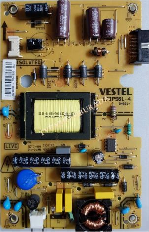 17IPS61-4, 23299099, Vestel 22FA5100, Power Board, Besleme, T215HVN01.1