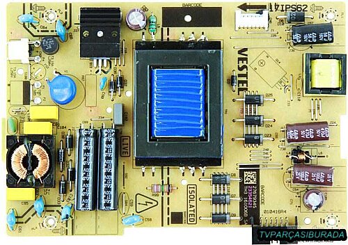 17IPS62, 23354621, VESTEL SMART 40FB7100 40 LED, Power Board, VES400UNVS-2D-N05 - 1