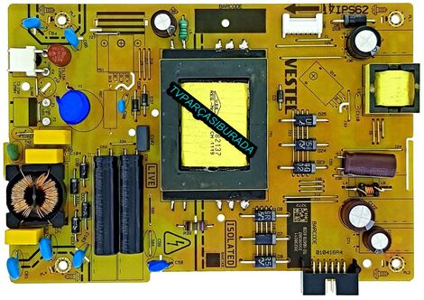 17IPS62, 23506362, Vestel 32HD7100, Power Board, Ves315WNDB-02