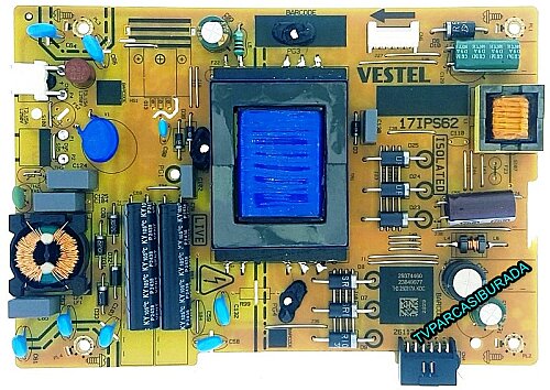 17IPS62 , 23849977 , Vestel 40FT9740 , Power Board , Ves400UNFC-L3-Z01 - 1