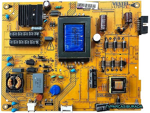 17IPS71 , 23172651 , Vestel 32PH5065 Power Board - 1
