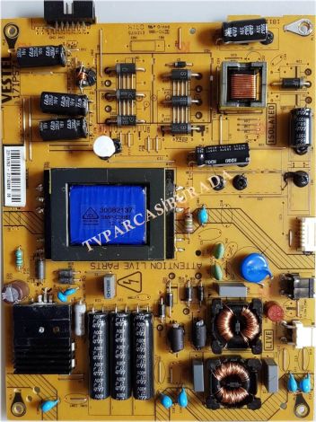 17IPS71, 23176753, Techwood D-LED VNB 3D, Power Board, Besleme, VES315WNDL-3D