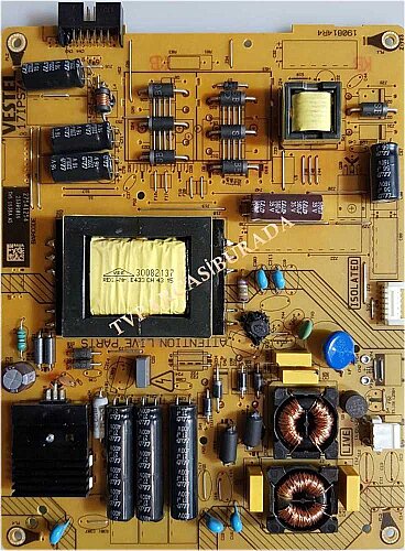 17IPS71, 23309016, 190814R4, VESTEL 43FA8500, Power Board, Besleme, VES430UNSL-3D-U01 - 1
