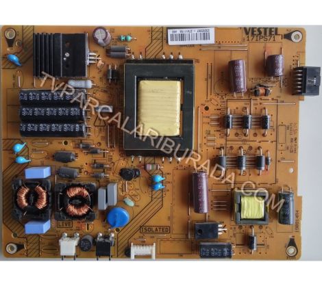 17IPS71, 23263367, TECHWOOD 48LED291, Power Board