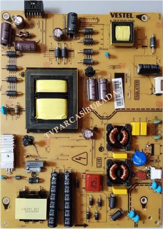 17IPS72, 23321520, 190216R3A, VESTEL 40UA8900, Power Board, Besleme, VES400QUNSS-3D-U02