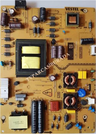 17IPS72, 23339264, 190216R3A, VESTEL 40UA9300, Power Board, Besleme, VES400QNSS-3D-U02