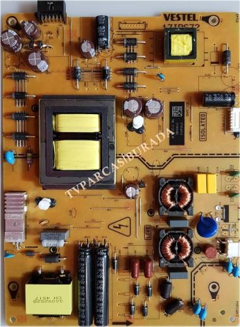 Techwood 49TWS217 Power Board , 17IPS72 , 23383402 , VES490QNDL-2D-U11