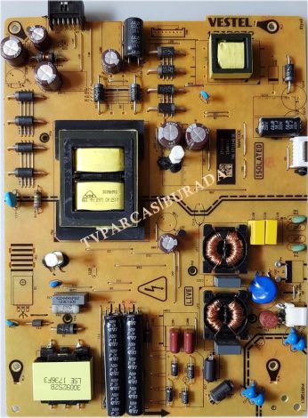 17IPS72, 23405617, Vestel 49UD8400, Power Board, Besleme, VES490QNYL-2D