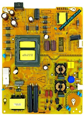 VESTEL 55U9500 Power Board , 17IPS72 , 23512192 , VES550QNDS-2D-N41