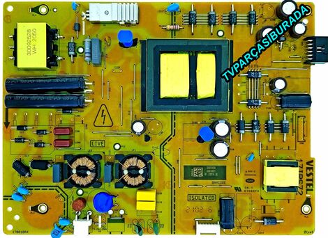 17IPS72 , 23619631 , VESTEL 50UA9600 50 4K ANDROID TV, Power Board , VES500QNZH-N2-Z01