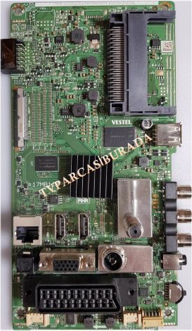 17MB110P, 23395218, Regal 55R6010F, Main Board, Ana Kart, VES550UNDL-2D