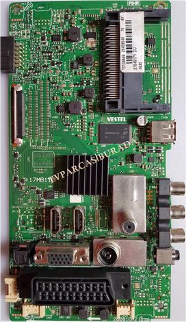 17MB110P, 23403648, Techwood 43TWS217, Main Board, Ana Kart, VES430UNEL-2D