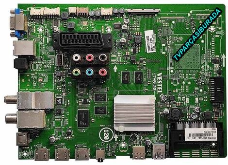 Vestel 48UA8900 Main Board , 17MB120 , 23321445 , 23311128 , VES480QNES-2D