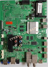 TELEFUNKEN - 17MB120, 23351332, 23330760, Telefunken 43TU6060, Main Board, Ana Kart, VES430QNEL-2D