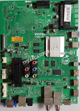 17MB120, 23367760, 23367663, Vestel 55UB9650, Main Board, Ana Kart, VES550QNEL-3Q