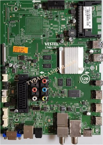 17MB120, 23381849, 23387373, Vestel 55UA8300, Main Board, Ana Kart, VES550QNES-3D