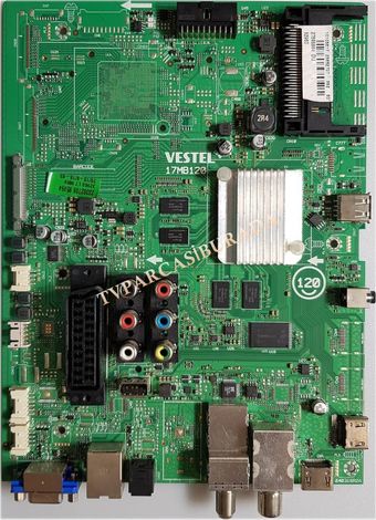 17MB120, 23382707, 23382708, Vestel 50UB8300, Main Board, Ana Kart, VES500QNDL-2D