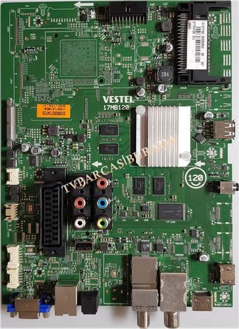 17MB120, 23395352, 23395353, Regal 55R6010U, Main Board, Ana Kart, VES550QNDS-2D