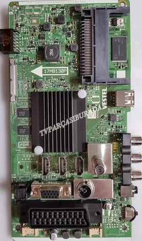 17MB130P, 23485320, Telefunken 50TU5020, Main Board, Ana Kart, VES500QNDG-2D