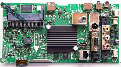 17MB130S, 23576561, Telefunken 55UB8250, Main Board, Ana Kart, VES550QNDL-2D-U13