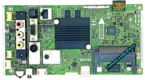 17MB130S , 23638358 , Telefunken 49TU7560A , Main Board , Ves490QNDS-2D-U12