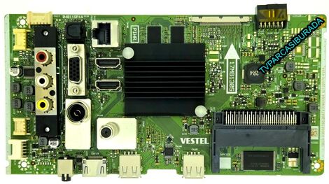 17MB130S , 23644168 , Vestel 40U9400 , Main Board , Ves400QNDS-2D-N41