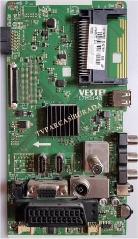 17MB140, 23427621, HI-LEVEL 43HL560, Main Board, Ana Kart, VES430UNDL-2D