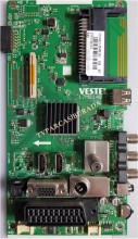 TELEFUNKEN - 17MB140, 23435124, Telefunken 32TH4020, Main Board, Ana Kart, VES315WNDL-2D