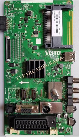 Vestel 43FB5000 Main Board , 17MB140 , 23444817, VES430UNDA-2D