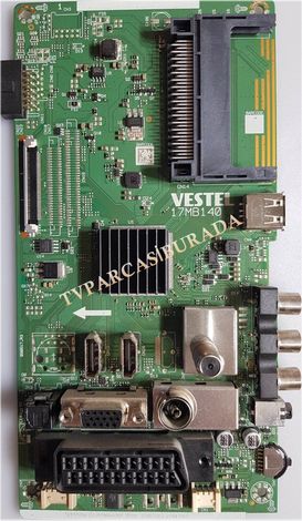 17MB140, 23467087, Vestel 40FD5050, Main Board, Ana Kart, VES400UNDS-2D