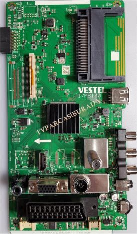 17MB140, 23476857, Vestel 32HB5000, Main Board, Ana Kart, VES315WNDL-2D