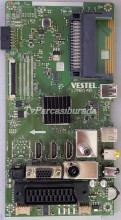 JVC - 17MB140, 23480847, JVC LT-43VF42T, Main Board, Ana Kart, Ves430UNDL-2D-N12