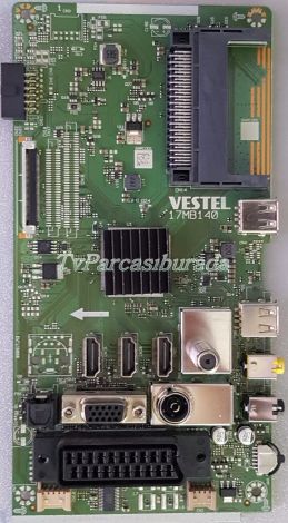 17MB140, 23480847, JVC LT-43VF42T, Main Board, Ana Kart, Ves430UNDL-2D-N12