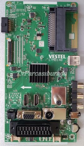 17MB140, 23482553, JVC LT-50VF30T, Main Board, Ana Kart, Ves500UNDC-2D-N12