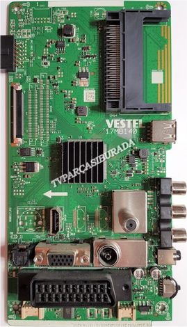 17MB140, 23477084, Profilo 40PA300T, Main Board, Ana Kart, VES395UNDE-2D-N12